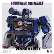 Threezero Soundwave and Ravage Bumblebee DLX Scale Collectible Series - Toy Snowman