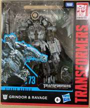 TRANSFORMERS  GRINDOR & RAVAGE - LEADER STUDIO SERIES 73 - Toy Snowman