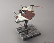 Bandai Star Wars A Wing Starfighter 1/72 Scale Model Kit - Toy Snowman