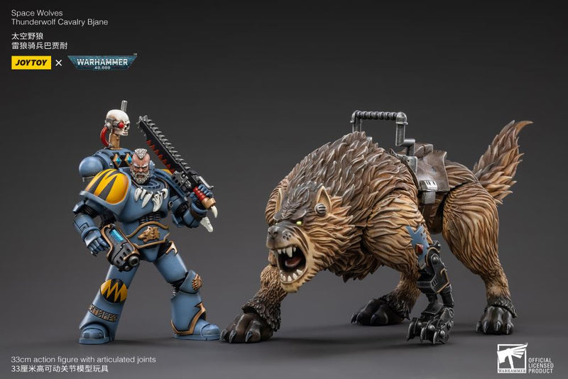 Warhammer 40K-  Space Wolves - Thunderwolf Cavalry Bjane - Collectables > Action Figures > toys -  Joy Toy