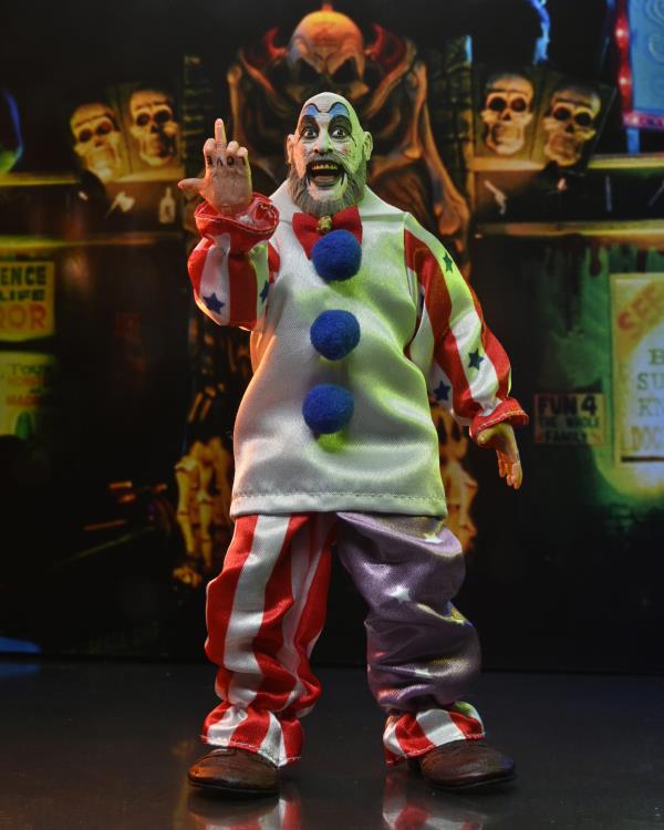 House of 1000 Corpses 20th Anniversary Captain Spaulding Clothed (preorder Sept) - Collectables > Action Figures > toy -  Neca