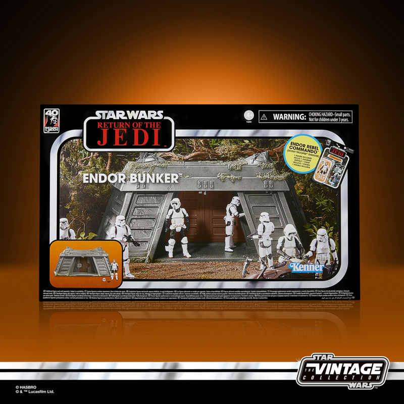 Star Wars The Vintage Collection Endor Bunker Playset with Action Figure (preorder Q2) - Collectables > Action Figures > toys -  Hasbro