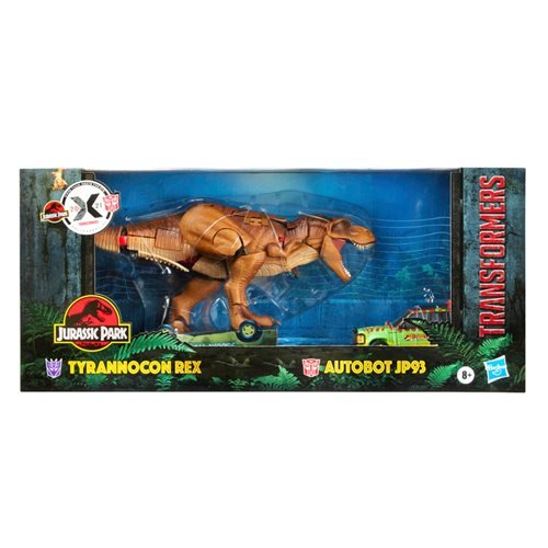 Jurassic Park Transformers Mash-Up Tyrannocon Rex and Autobot JP93 Set (preorder ETA Jan) - Action & Toy Figures -  Hasbro