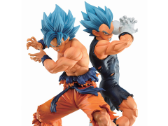 Dragon Ball Super Ichibansho Super Saiyan God Super Saiyan Goku & Vegeta (Vs. Omnibus Super) - Sculptures & Statues -  Bandai