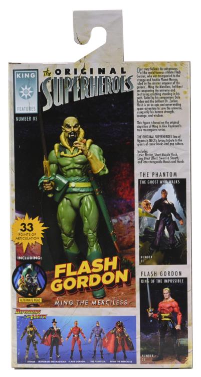 King Features The Original Superheroes Series 1 Set of 3 Figures - Action & Toy Figures -  Neca
