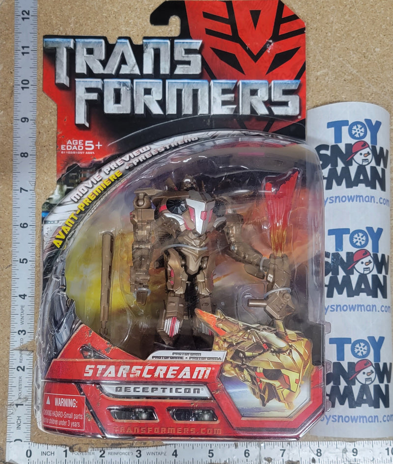 Transformers Movie Preview STARSCREAM Protoform - Collectables > Action Figures > toys -  Hasbro