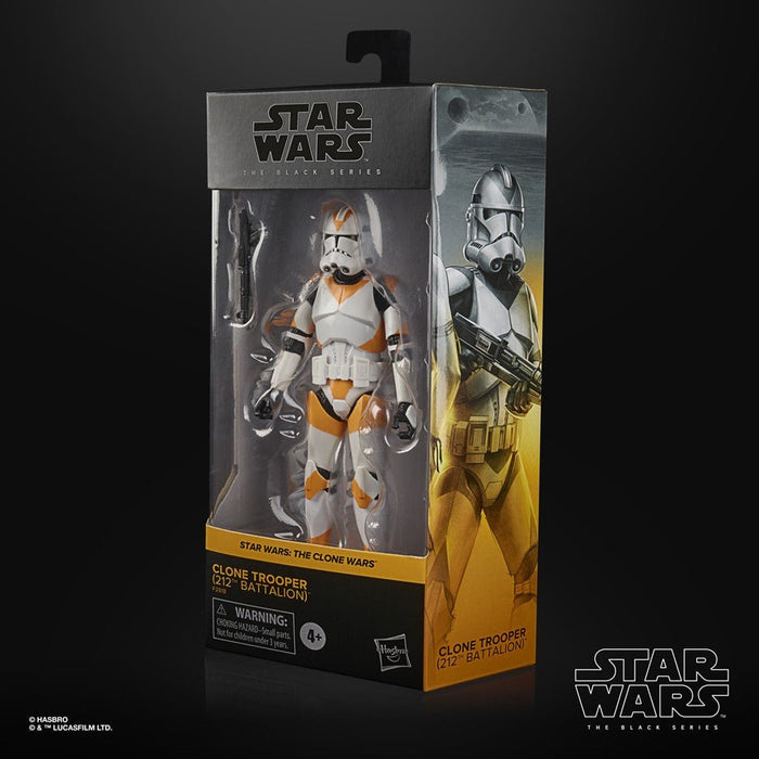 Star Wars The Black Series Exclusive 212th Battalion Clone Trooper (Clone Wars) - Action figure -  Hasbro
