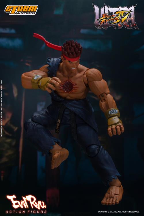 storm collectibles Ultra Street Fighter IV Evil Ryu 1/12 Scale Figure - Action & Toy Figures -  Storm Collectibles
