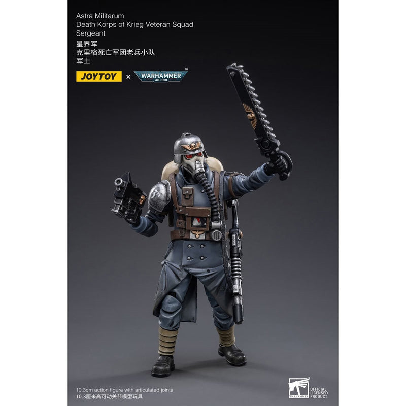 Warhammer 40K - Death Korps of Krieg Veteran Squad Guardsman - Squad Sergeant - Action & Toy Figures -  Joy Toy