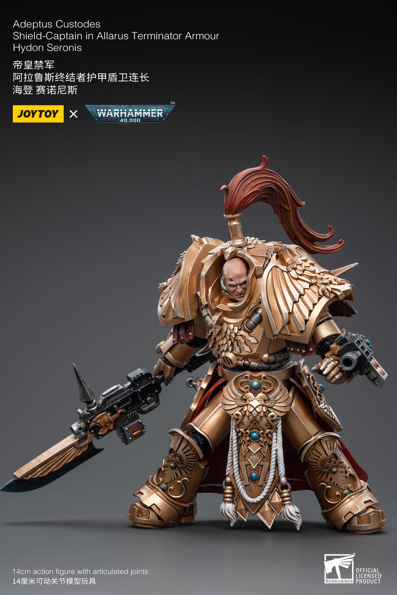 Warhammer 40k - Adeptus Custodes - Allarus Custodian Osyr Archimaxes (preorder) - Collectables > Action Figures > toys -  Joy Toy
