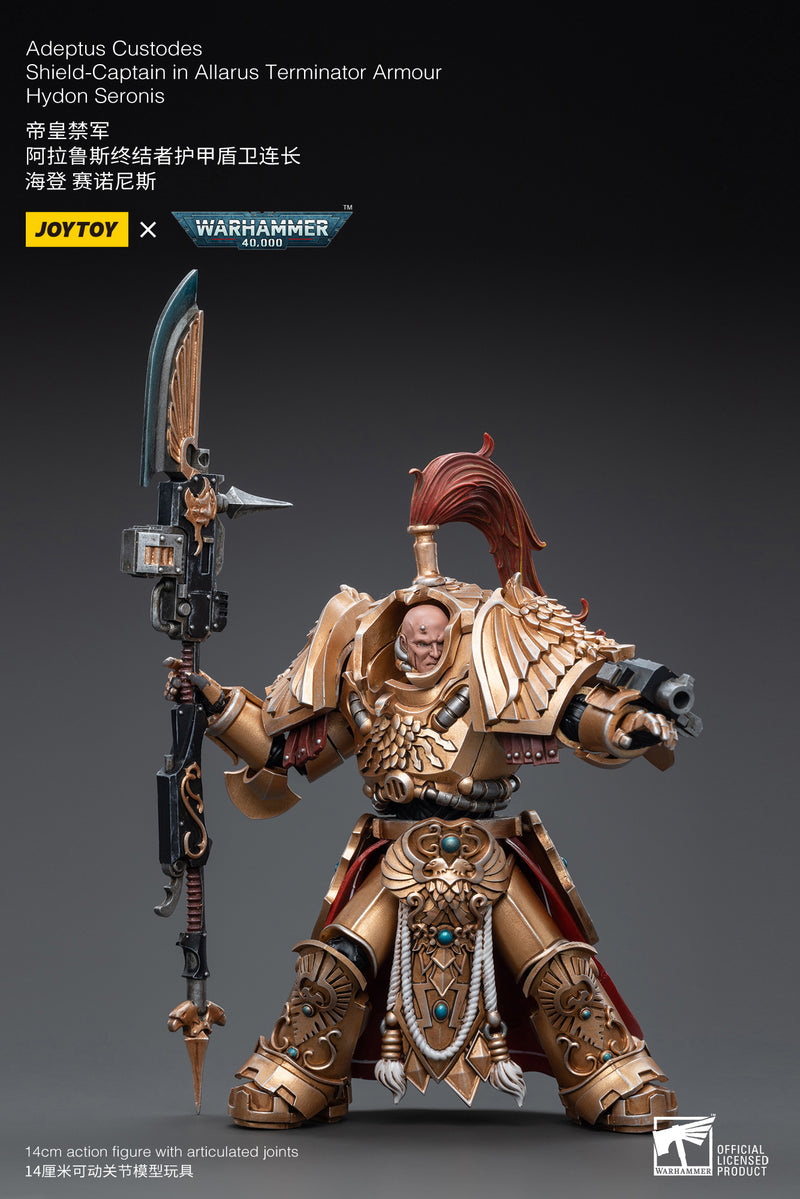 Warhammer 40k - Adeptus Custodes - Allarus Custodian Osyr Archimaxes (preorder) - Collectables > Action Figures > toys -  Joy Toy