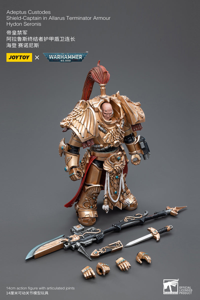 Warhammer 40k - Adeptus Custodes - Allarus Custodian Osyr Archimaxes (preorder) - Collectables > Action Figures > toys -  Joy Toy
