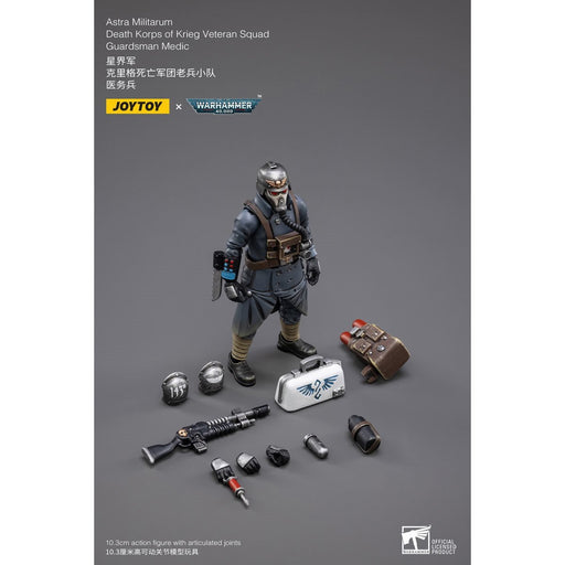 Warhammer - 40K Death Korps of Krieg Veteran Squad Guardsman  - Medic - Action & Toy Figures -  Joy Toy