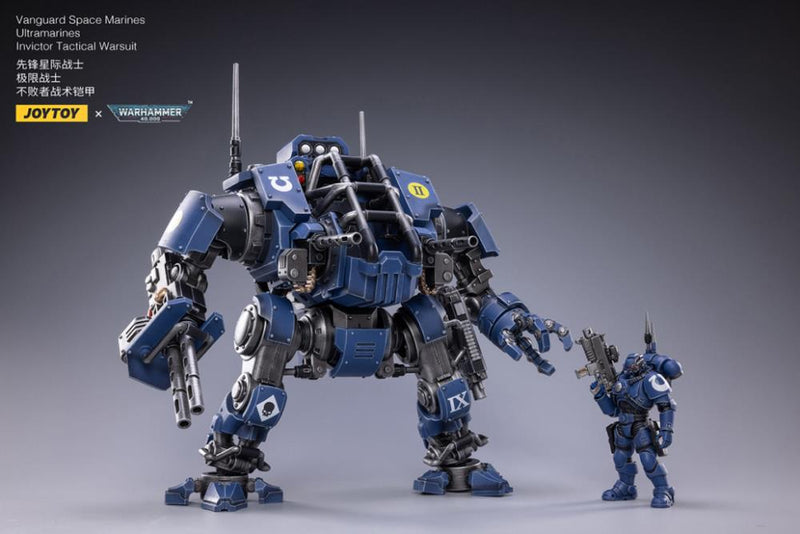 Warhammer 40K Space Marine - Ultramarine - Invictor Tactical Warsuit SET - Action & Toy Figures -  Joy Toy