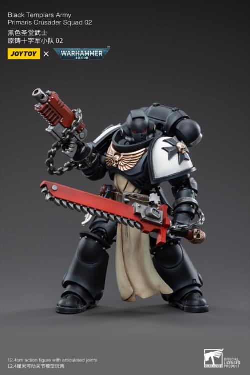 Warhammer 40K - Black Templars - Primaris Crusader Squad Set of 4 - Collectables > Action Figures > toys -  Joy Toy