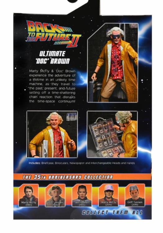 BACK TO THE FUTURE ULT DOC BROWN 2015 FIG 7'' (preorder) - Toy Snowman