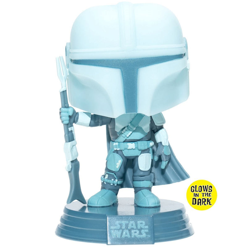 Star Wars: The Mandalorian Hologram Glow-in-the-Dark Pop! Vinyl Figure - Exclusive - Action & Toy Figures -  Funko Pop!
