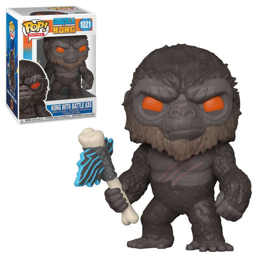 Funko Pop! Movies: Godzilla vs. Kong - Kong With Battle Axe - Toy Snowman