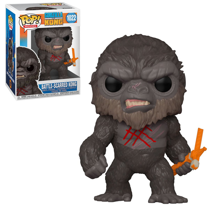 POP MOVIES GODZILLA VS KONG BATTLE SCARRED KONG #1022 - Toy Snowman