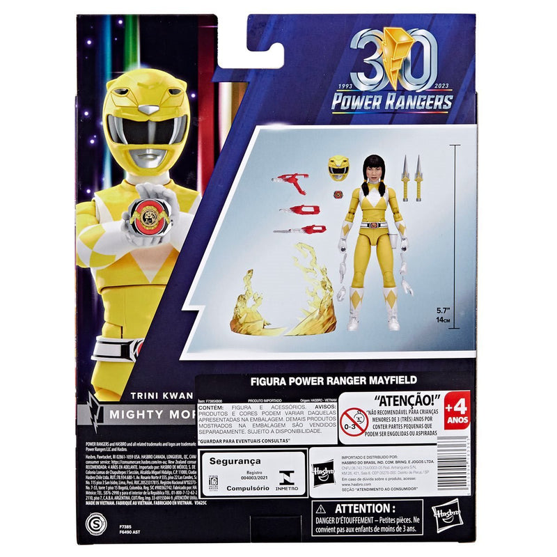Mighty Morphin Power Rangers Lightning Collection Deluxe Yellow Ranger (preorder Q2) - Collectables > Action Figures > toys -  Hasbro