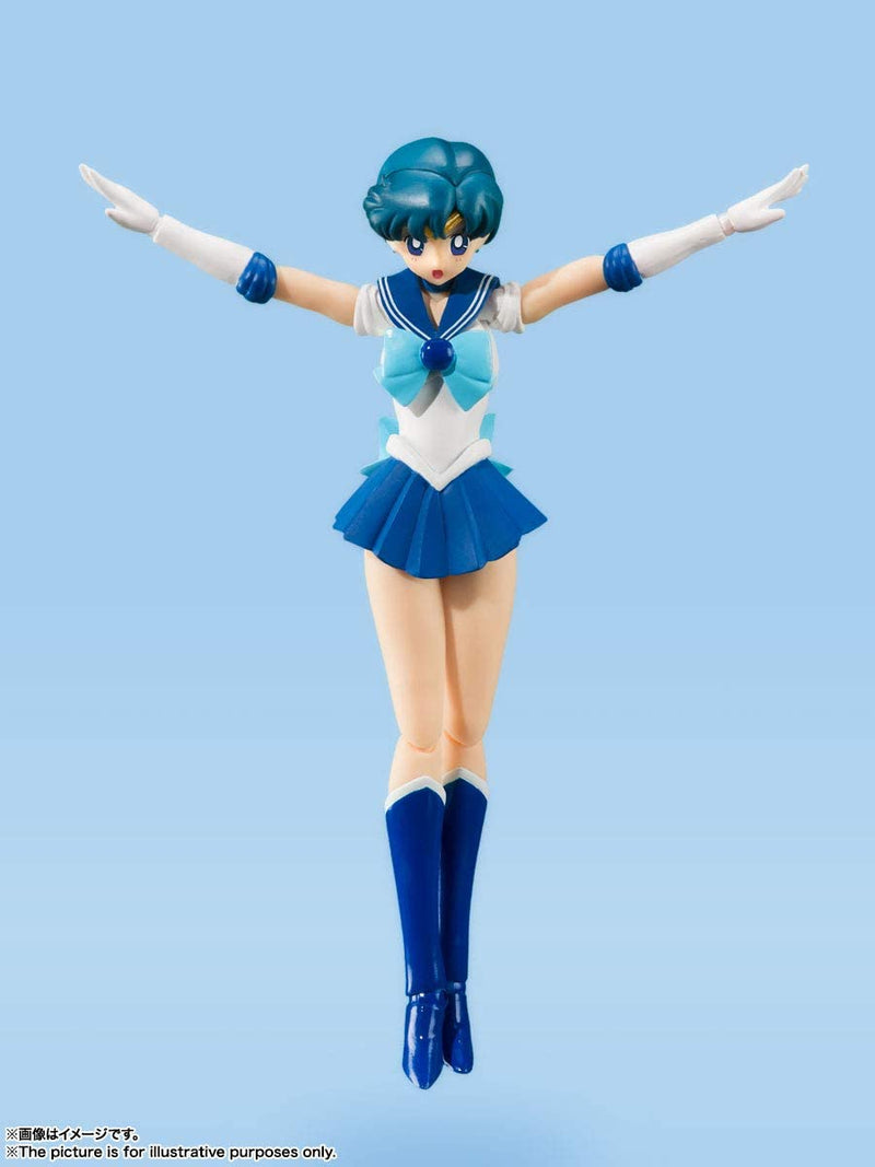 Sailor Mercury - S.H.Figuarts  -Animation Color Edition- "Sailor Moon" - Action figure -  Bandai