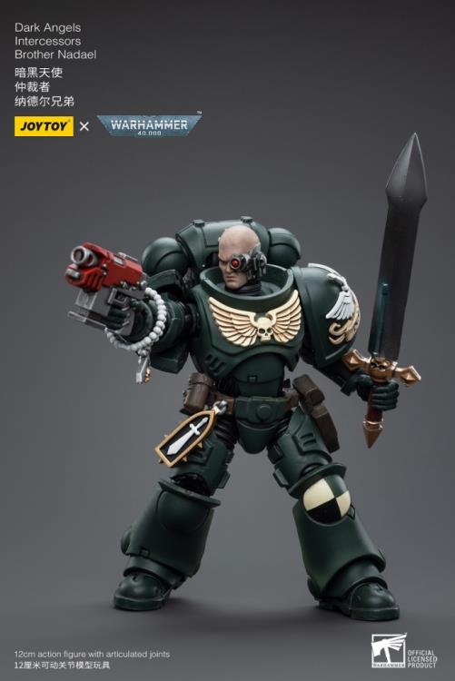 Warhammer 40K - Dark Angels - Intercessors Brother Nadael (preorder Q3 ) - Collectables > Action Figures > toys -  Joy Toy