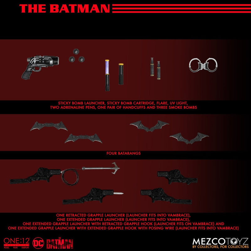 The Batman One:12 Collective Batman (preorder) - Action & Toy Figures -  MEZCO TOYS