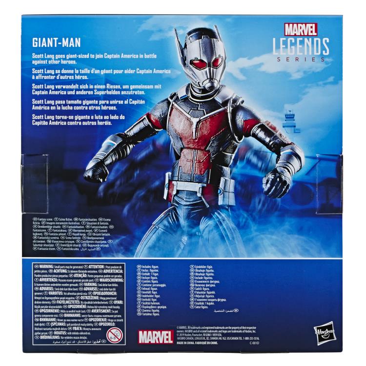 Captain America: Civil War Marvel Legends Deluxe Giant-Man (Sub-par box ) - Collectables > Action Figures > toys -  Hasbro