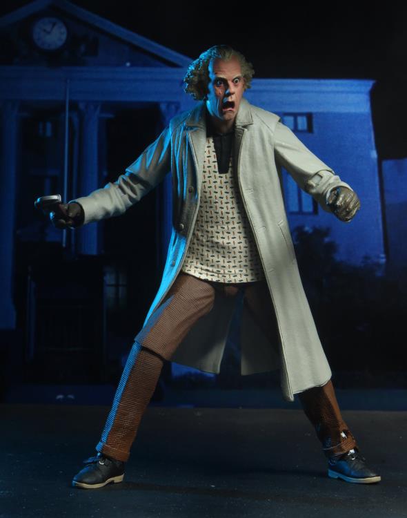 Neca Back to the Future Ultimate Doc Brown Figure - Toy Snowman
