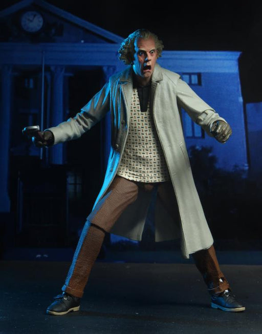Neca Back to the Future Ultimate Doc Brown Figure - Toy Snowman