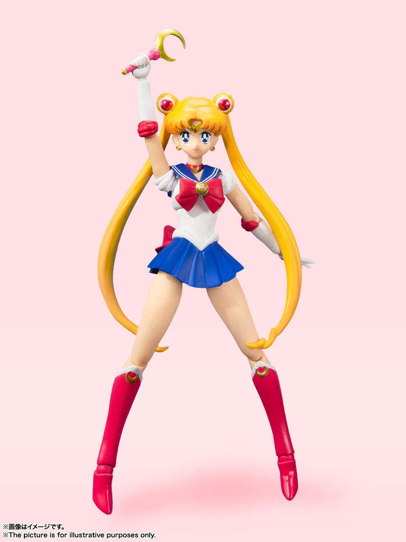 Sailor Moon - S.H.Figuarts  -Animation Color Edition- "Sailor Moon" - Action figure -  Bandai