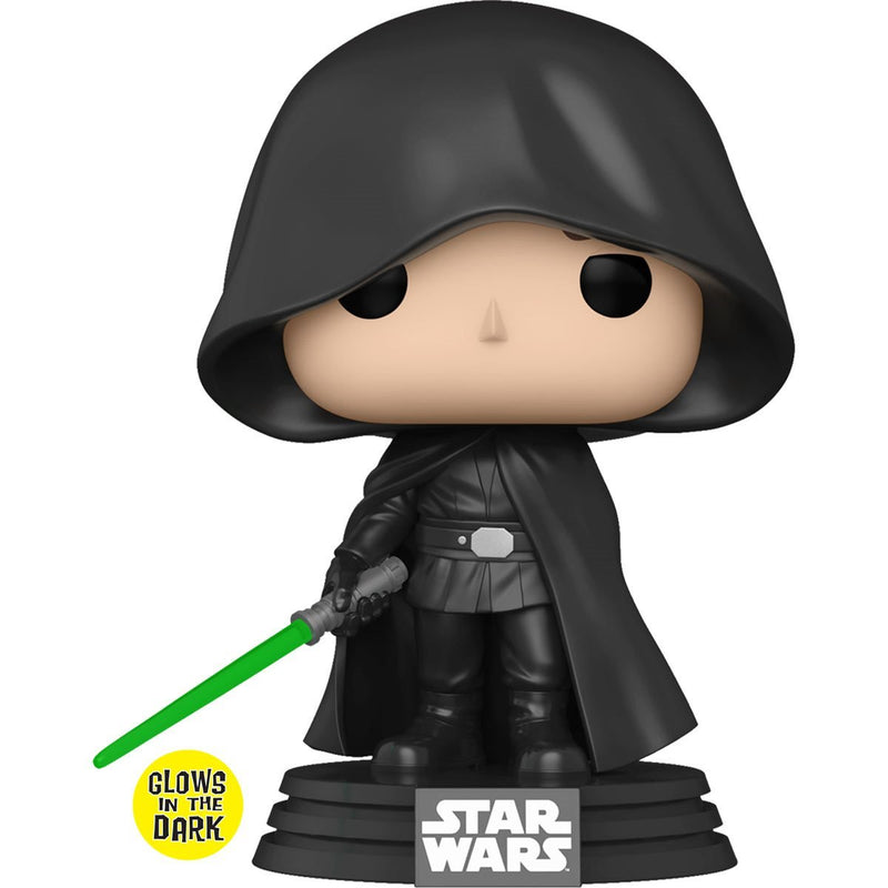 Star Wars: The Mandalorian Luke Glow-in-the-Dark Pop! Vinyl Figure - Exclusive - Funko -  Funko Pop!