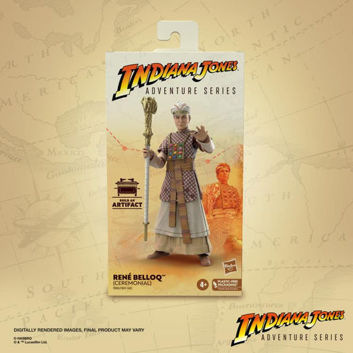 Indiana Jones Adventure Series Rene Belloq (Preorder ETA April) - Collectables > Action Figures > toys -  Hasbro