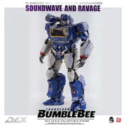 Threezero Soundwave and Ravage Bumblebee DLX Scale Collectible Series - Toy Snowman