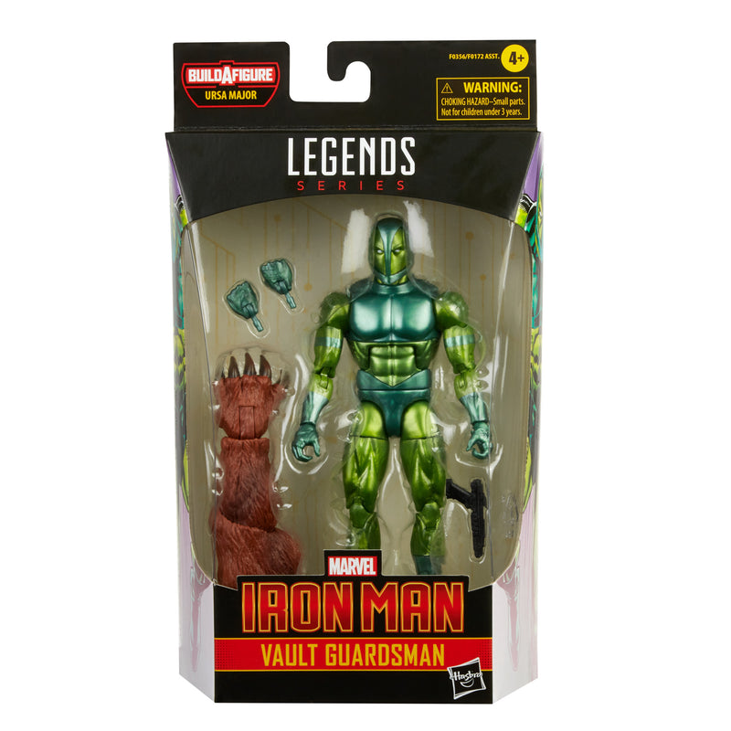 (preorder ETA july/Aug) Hasbro Marvel Legends Series Vault Guardsman (ursa Major Baf) - Toy Snowman