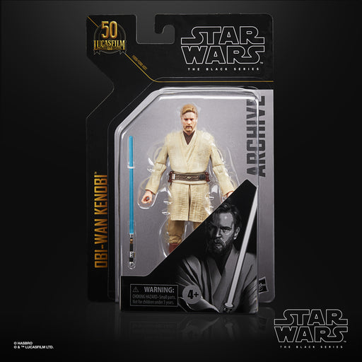 (preorder Aug/Dec) Star Wars The Black Series Archive Obi-Wan Kenobi Star Wars: Revenge of the Sith Lucasfilm 50th Anniversary Toy - Toy Snowman