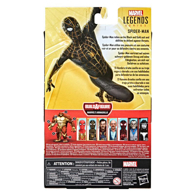 Marvel Legends Series Black & Gold Suit Spider-Man (preorder dec/Feb) - Action figure -  Hasbro
