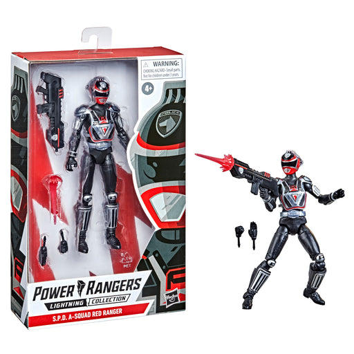 (Preorder ETA Sept/Oct) Power Rangers Lightning Collection S.P.D. A-Squad Red Ranger Action Figure - Toy Snowman