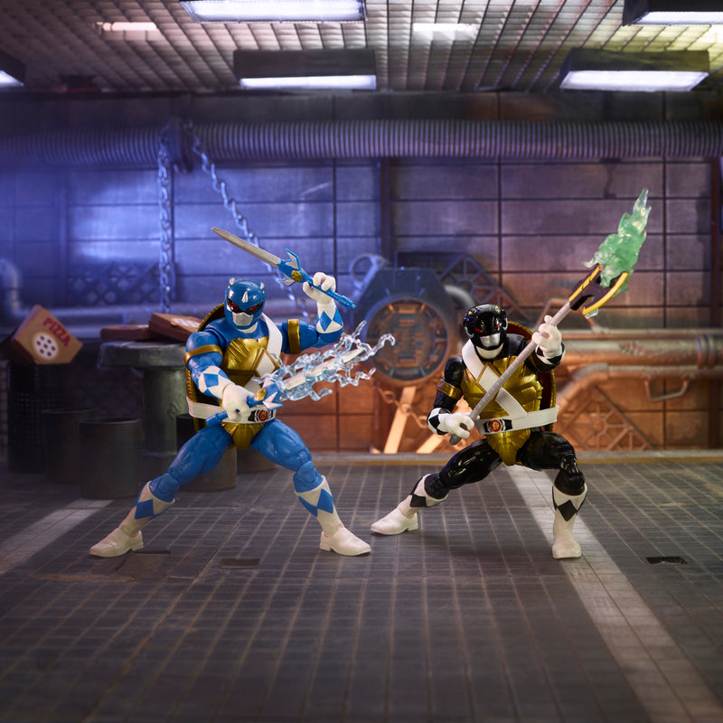 Power Rangers Ninja Turtles Donatello & Leonardo Lightning Collection (preorder) nov/april - Toy Snowman