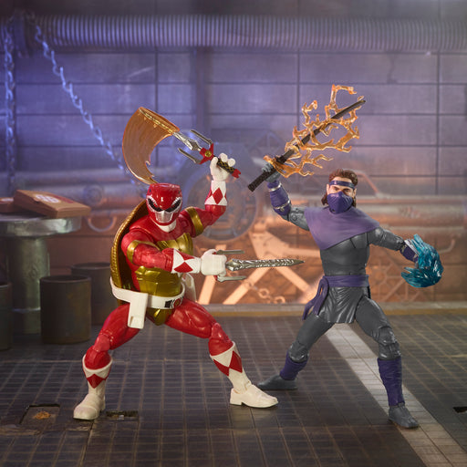 Power Rangers X Teenage Mutant Ninja Turtles Lightning Collection Morphed Raphael and Foot Soldier Tommy (preorder) - Toy Snowman