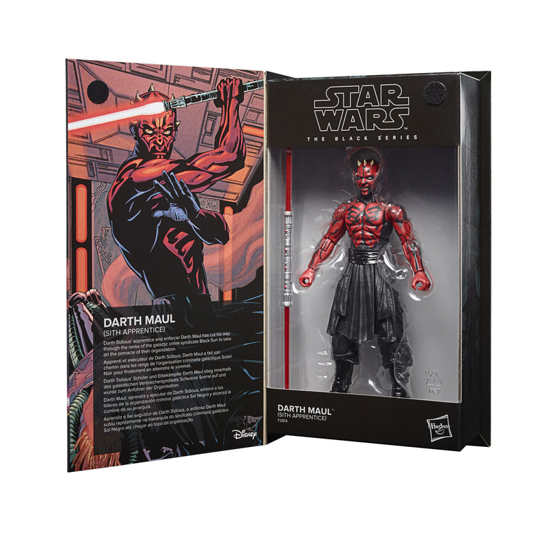 (preorder ETA May-July) Star Wars The Black Series Darth Maul (Sith Apprentice) - Toy Snowman