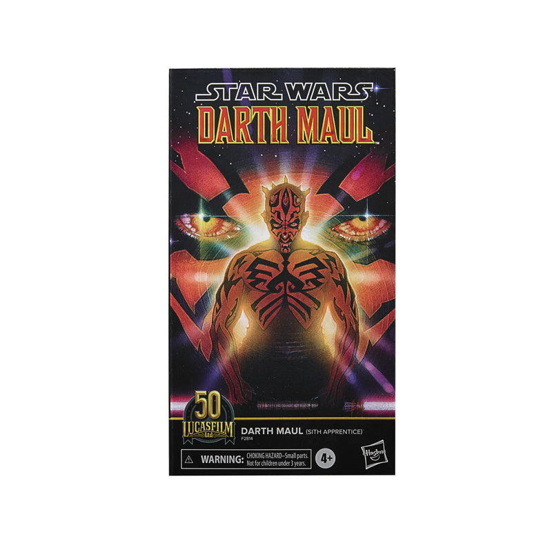 (preorder ETA May-July) Star Wars The Black Series Darth Maul (Sith Apprentice) - Toy Snowman