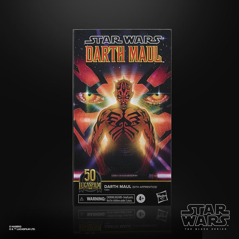 (preorder ETA May-July) Star Wars The Black Series Darth Maul (Sith Apprentice) - Toy Snowman