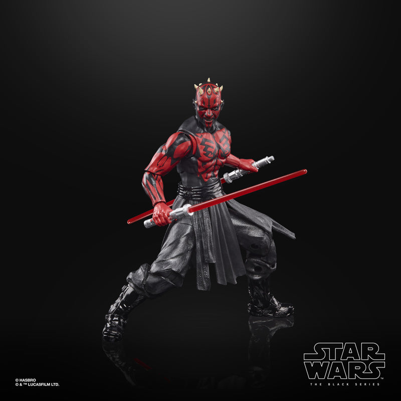 (preorder ETA May-July) Star Wars The Black Series Darth Maul (Sith Apprentice) - Toy Snowman