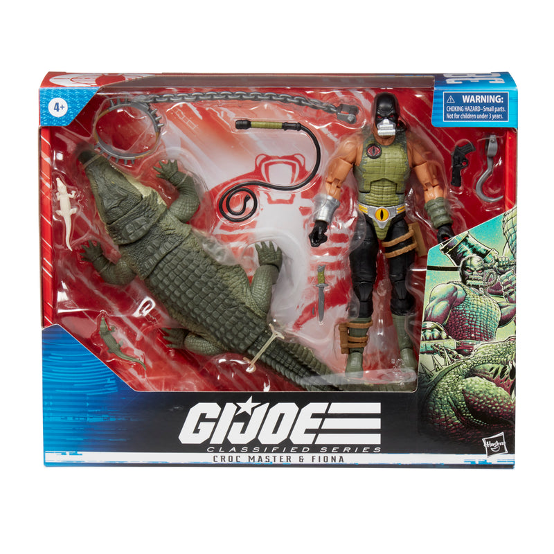 G.I. Joe Classified Croc Master & Fiona Action Figure 38 (preorder Feb/April) - Action & Toy Figures -  Hasbro