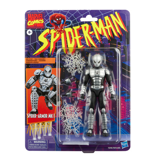 Spider-Armor Mk I Marvel Legends Retro (preorder) Jan/Apr - Action figure -  Hasbro