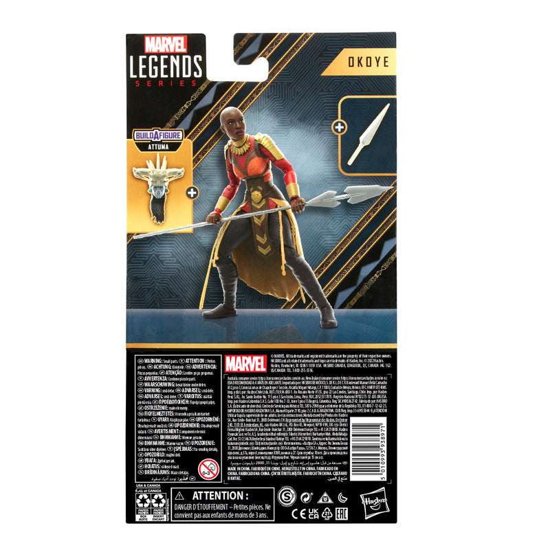 Marvel Legends Series Okoye (preorder ETA Oct to Feb) - Action & Toy Figures -  Hasbro