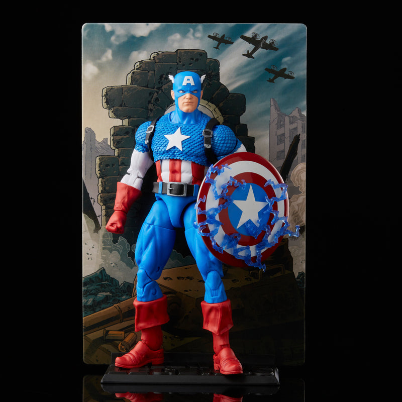Marvel Legends 20th Anniversary Captain America (preorder Feb/April) Exclusive - Action & Toy Figures -  Hasbro