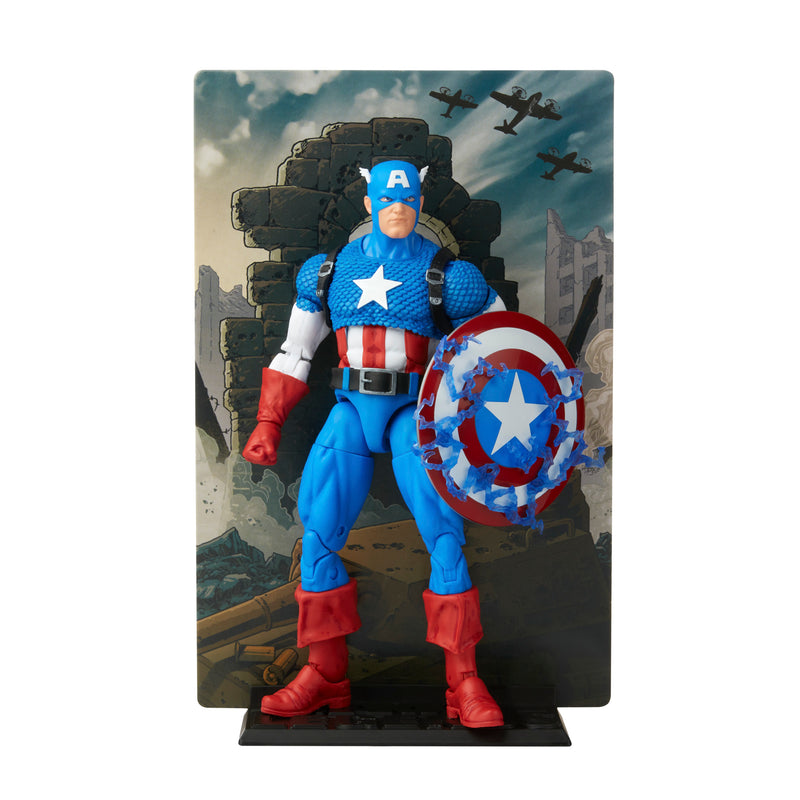 Marvel Legends 20th Anniversary Captain America (preorder Feb/April) Exclusive - Action & Toy Figures -  Hasbro