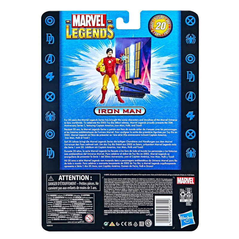 Marvel Legends 20th Anniversary Iron Man (preorder Mar/May) exclusive - Action & Toy Figures -  Hasbro